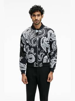 TERRA LUNA - Berghain Black Bomber Jacket