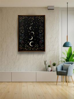 The Art House - Abstract Painting Multicolor (40X30 Inches)