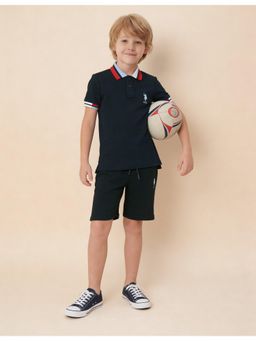 U.S. POLO ASSN. - Boys Solid Regular Fit Polo T-shirt