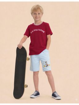U.S. POLO ASSN. - Boys Brand Embroidered Regular Fit T-shirt