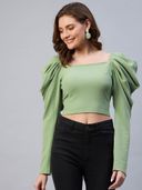 Green color option, Sold out, Currently selected
