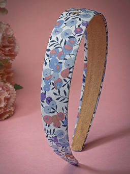 Stol'N - Broad Pattern Hair Band - Blue