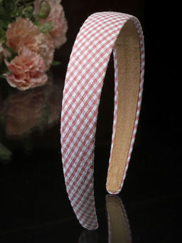 Stol'N - Broad Pattern Hair Band - Pink