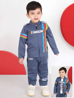 BAD BOYS - Style, Comfort, and Swag Blue One Power-Packed Co-Ord (Set of 3)