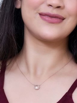 SILMORA - Rose Gold Plated Rose Gold Plated Necklaces & Neckpieces