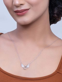 SILMORA - White Silver Plated Necklaces & Neckpieces