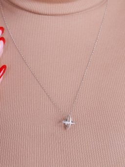 SILMORA - White Silver Plated Necklaces & Neckpieces