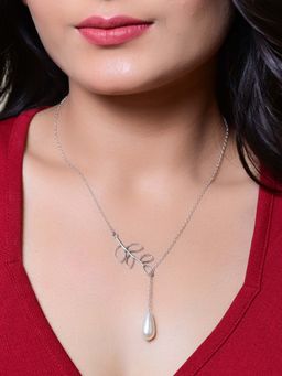 SILMORA - White Silver Plated Necklaces & Neckpieces