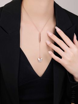 SILMORA - Rose Gold Plated Rose Gold Plated Necklaces & Neckpieces