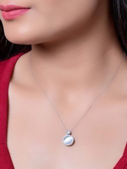 SILMORA - White Silver Plated Necklaces & Neckpieces