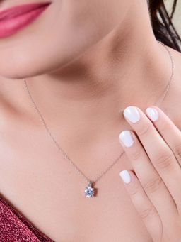 SILMORA - White Silver Plated Necklaces & Neckpieces