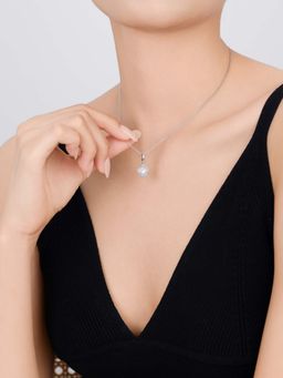 SILMORA - White Silver Plated Necklaces & Neckpieces