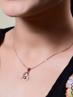 SILMORA - White Rose Gold Plated Jewellery Sets