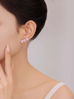 SILMORA - White Silver Plated Drop