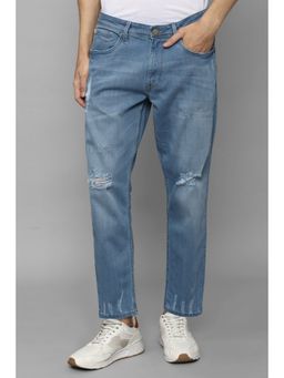 Allen Solly - Men Blue Regular Fit Mid Wash Jeans