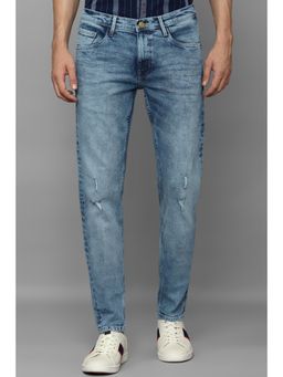 Allen Solly - Men Blue Slim Fit Mid Wash Jeans