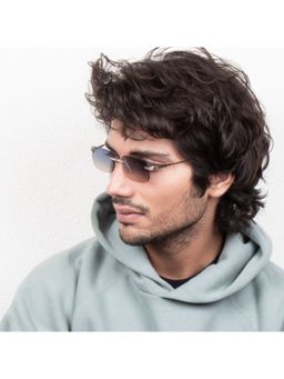 TED SMITH - UV Protection Rectangular Sunglasses For Men Women Squad-C4 59