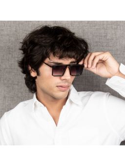 TED SMITH - Full Rim UV Protection Square Sunglasses For Men Women Beatbox-C2 60-16-145