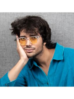 TED SMITH - UV Protection Wayfarer Sunglass For Men Women Polycarbonate Lens OPAL_C4