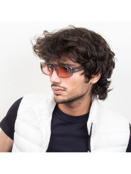 TED SMITH - UV Protection Square Sunglass For Men Women Polycarbonate Lens LYON_C281