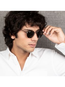 TED SMITH - Hexagonal UV Protection Sunglasses for men women Glass Lens HEXON_C7