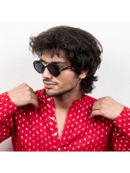 TED SMITH - Full Rim UV Protection Sunglasses for Men and Women Stylish Trending Fashion Flight2_C1