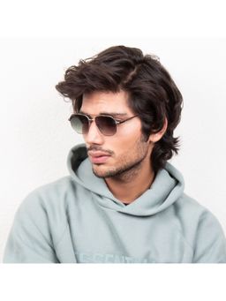 TED SMITH - UV Protection Aviator Sunglasses for Men Women Stylish Trending Fashion Mike_C4