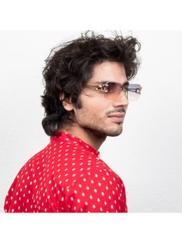 TED SMITH - UV Protection Wayfarer Sunglasses for Men Women Stylish Trending Fashion Jaguar_C2