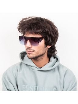 TED SMITH - UV Protection Shield Sunglasses for Men Women Stylish Trending Fashion Bison_C7