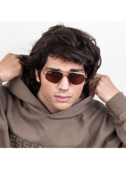 TED SMITH - UV Protection Aviator Sunglasses for Men Women Stylish Trending Fashion Trexy_C3