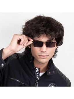 TED SMITH - UV Protection Rectangular Sunglasses for Men Women Stylish Trending Fashion Blade 2_C1