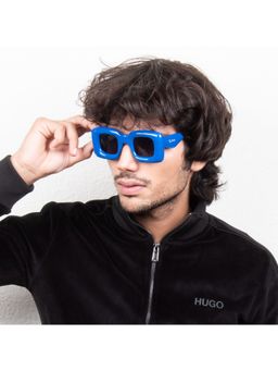 TED SMITH - UV Protection Square Sunglasses for Men Women Stylish Trending Fashion Bubble _C2