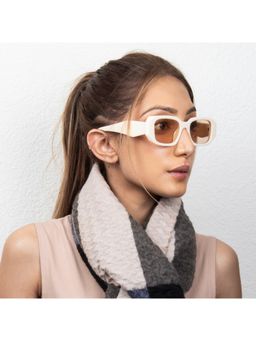 TED SMITH - UV Protection Square Sunglasses for Men Women Stylish Trending Fashion Dalia_C11