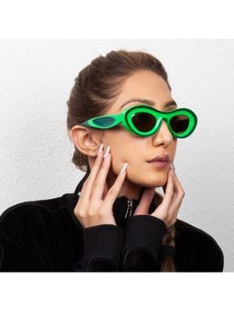 TED SMITH - UV Protection Cat Eye Sunglasses for Women Stylish Trending Fashion Bloom_C1