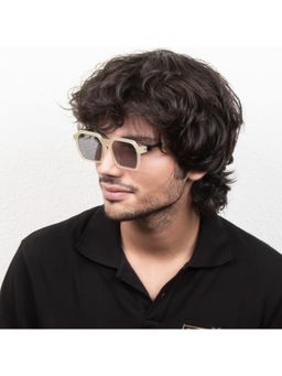 TED SMITH - UV Protection Square Sunglasses for Men Women Stylish Trending Fashion Trump 2_C1