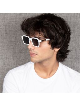 TED SMITH - UV Protection Square Sunglasses for Men Women Stylish Trending Fashion Trump 2_C4