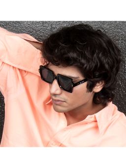 TED SMITH - UV Protection Square Sunglasses for Men Women Stylish Trending Fashion Squared_C1