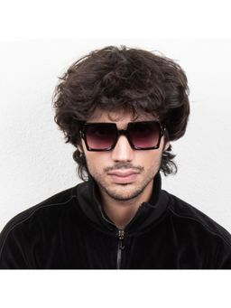 TED SMITH - UV Protection Square Sunglasses for Men Women Stylish Trending Fashion Squared_C2