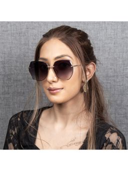 TED SMITH - UV Protection Square Sunglasses for Men Women Stylish Trending Fashion Scandal 2_C1