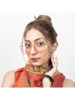 TED SMITH - UV Protection Square Sunglasses for Men Women Stylish Trending Fashion Scandal 2_C2