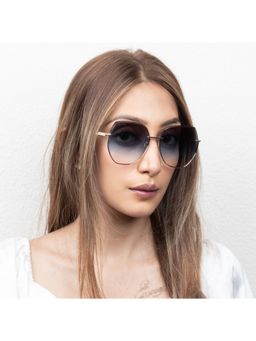 TED SMITH - UV Protection Square Sunglasses for Men Women Stylish Trending Fashion Scandal 2_C3