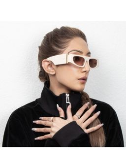 TED SMITH - UV Protection Square Sunglasses for Men Women Stylish Trending Fashion Gamma_C5