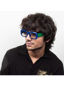 TED SMITH - UV Protection Square Sunglasses for Men Women Stylish Trending Fashion Shaft_C7