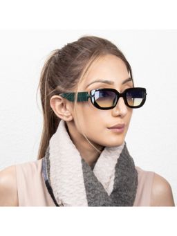 TED SMITH - UV Protection Rectangular Sunglasses for Men Women Stylish Trending Fashion Serpenti_C6