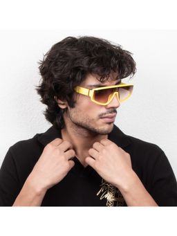 TED SMITH - UV Protection Shield Sunglasses for Men Women Stylish Trending Fashion Millionaire_C7