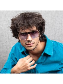 TED SMITH - UV Protection Aviator Sunglasses for Men Women Stylish Trending Fashion Grandprix_C5