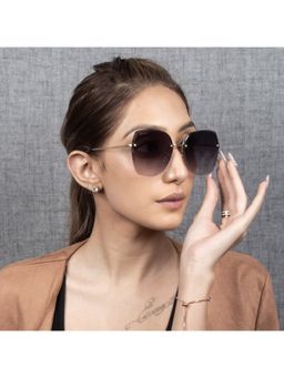 TED SMITH - UV Protection Square Sunglasses for Women Stylish Trending Fashion Scandal 3_C1