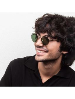 TED SMITH - UV Protection Round Sunglasses for Men and Women Stylish Trending Fashion (53)