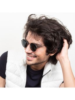 TED SMITH - UV Protection Round Sunglasses for Men and Women Stylish Trending Fashion (53)