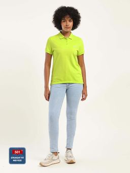 Levi's - Women'S Round Print Oversized Polo T-Shirt